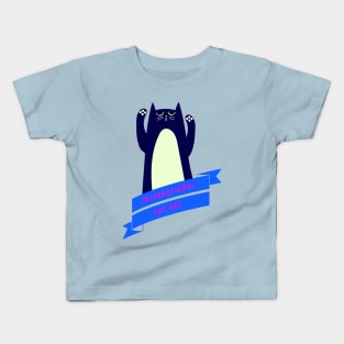 International Cat Day Cat cat club Kids T-Shirt